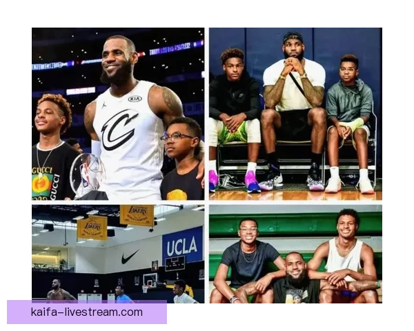 NBA历史首例父子同场助攻 布朗尼接詹姆斯传球命中三分